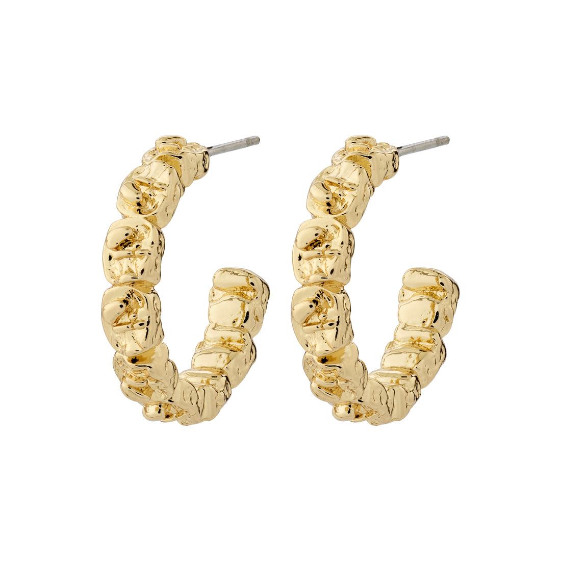PILGRIM SCOTTIE recycled hoop earrings