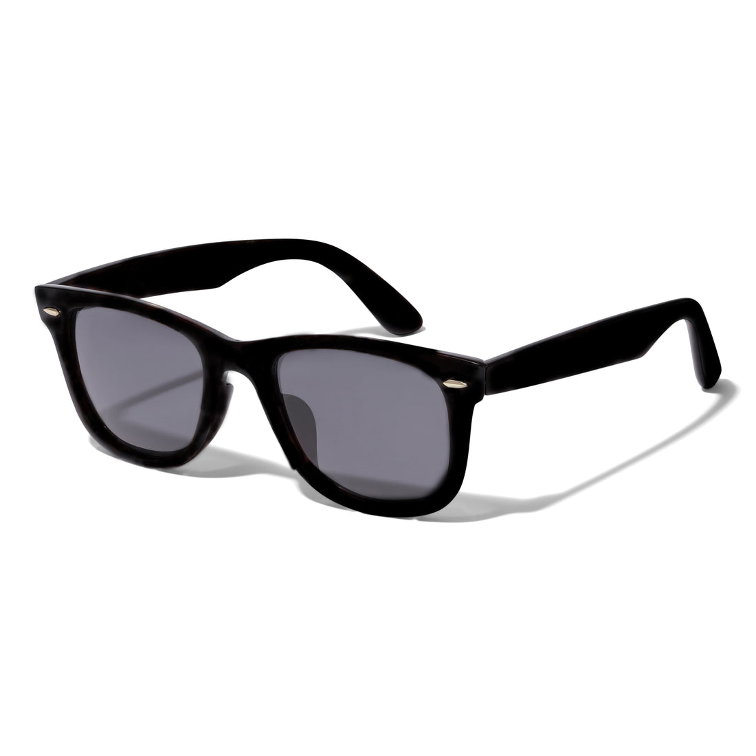 REESE Lunettes de soleil style rétro noir