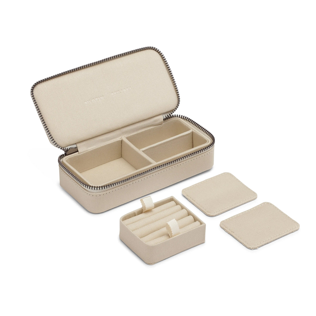 Jewellery Travel Case, Light Sand, Medium