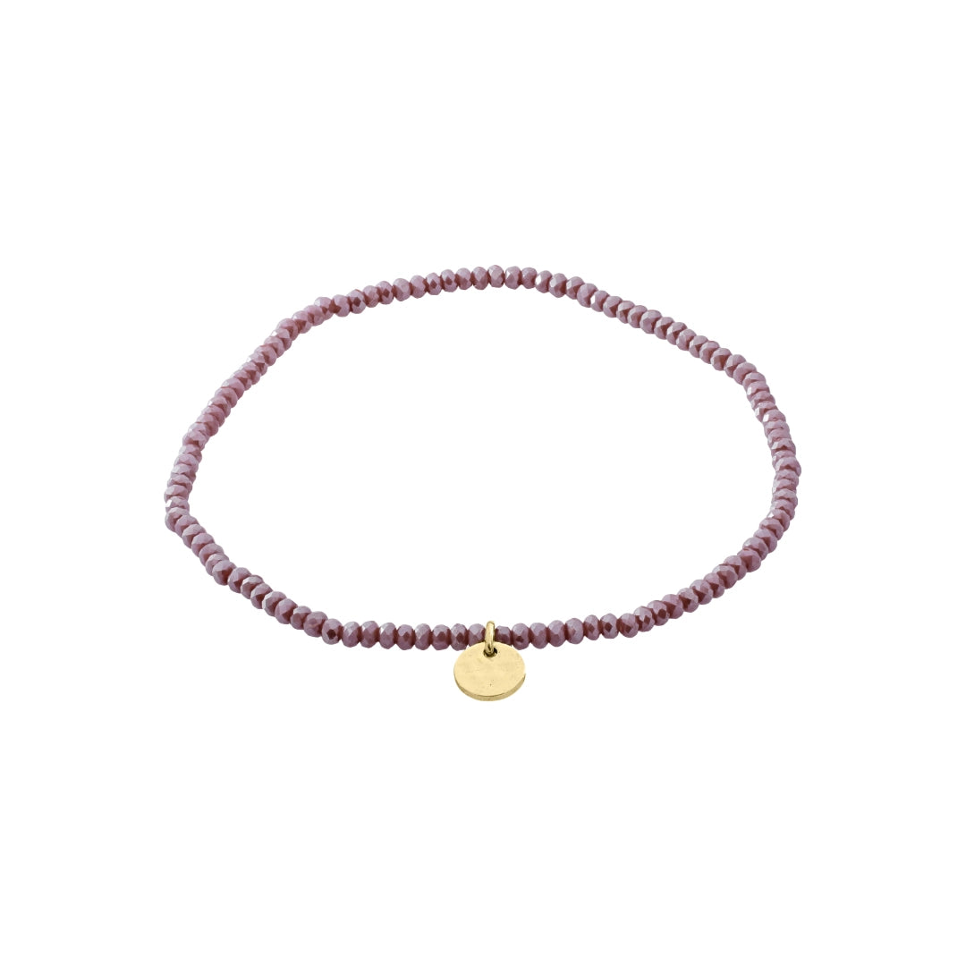 Bracelet indie mauve