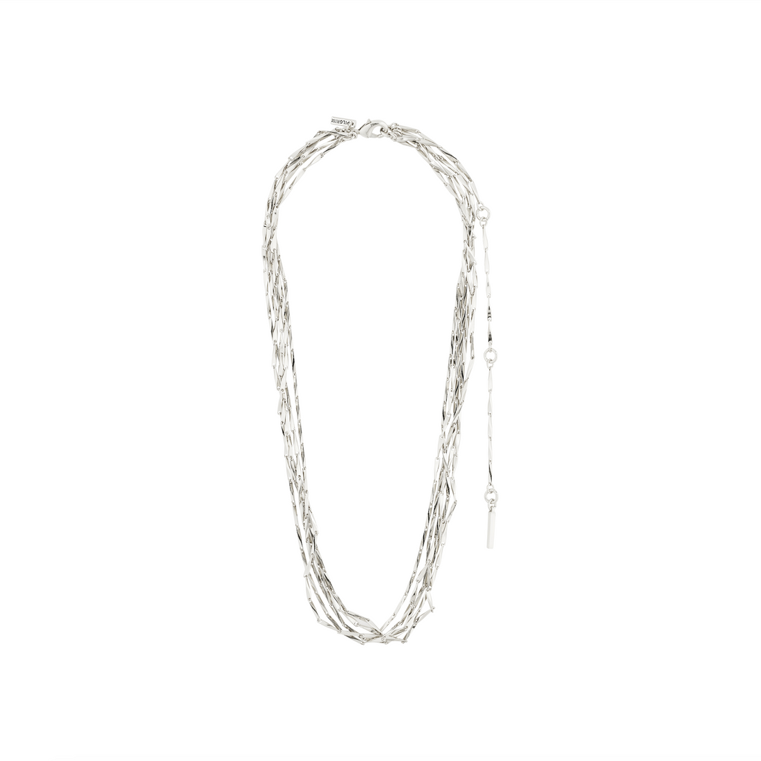 CONNECT Collier à chaînes superposées recyclées