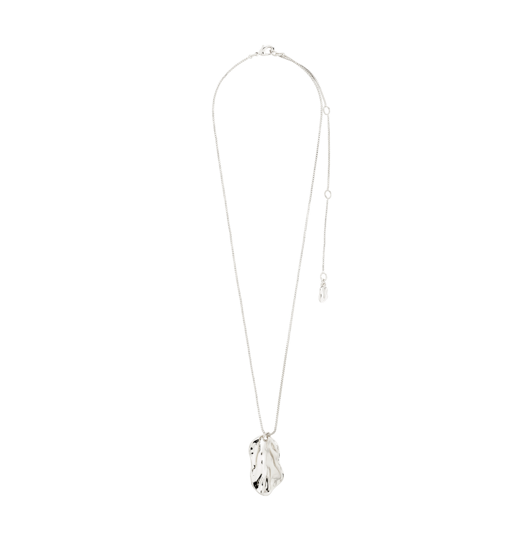 ECLIPSE COLLIER PENDENTIF FEUILLE RECYCLÉE