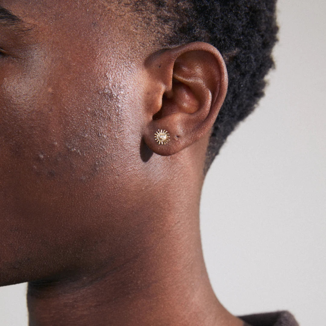 LAMIA Crystal Sun Recycled Single Eearring