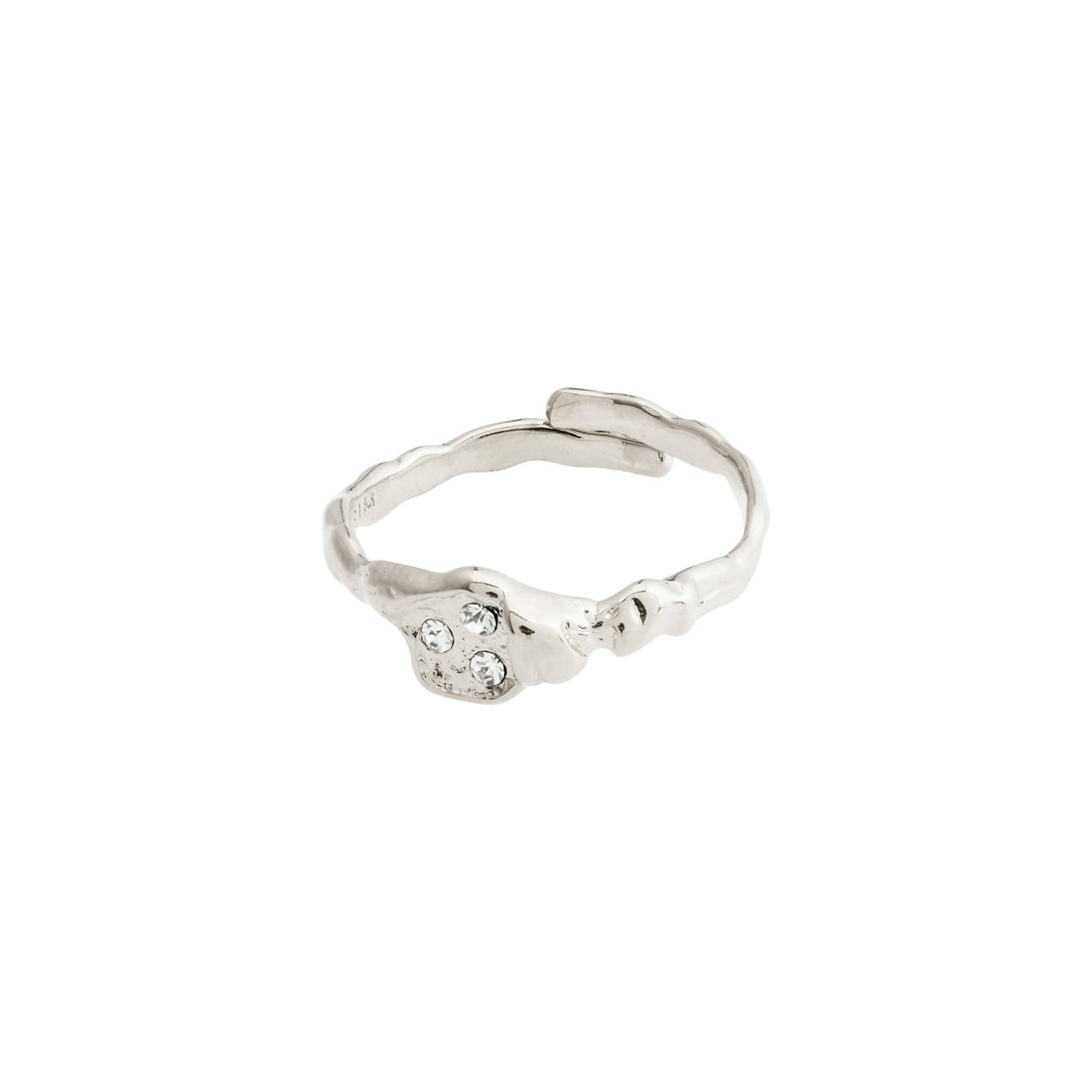 Breathe Recycled Crystal Ring - PILGRIM