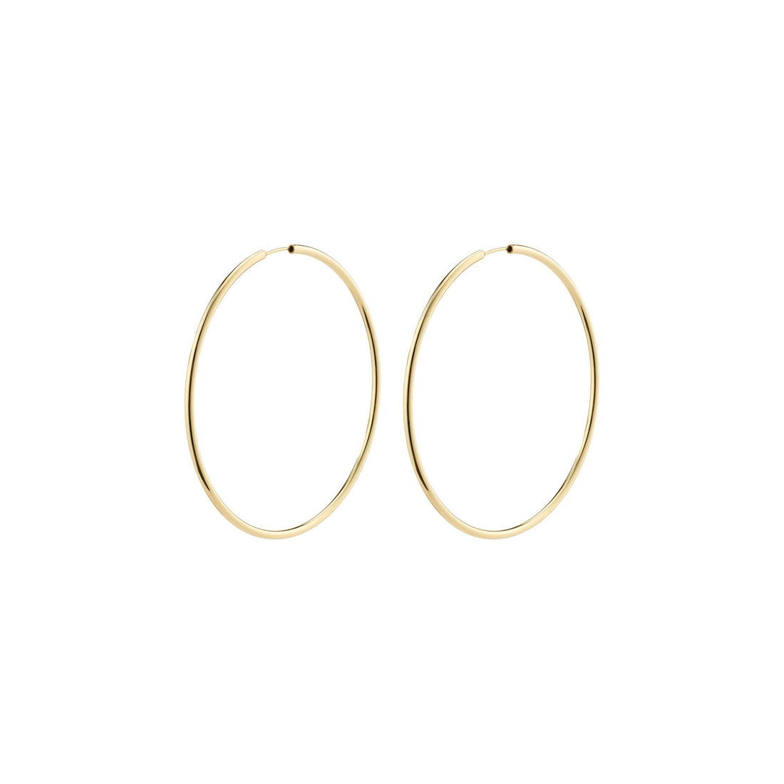 APRIL recycled large hoop earrings - PILGRIM