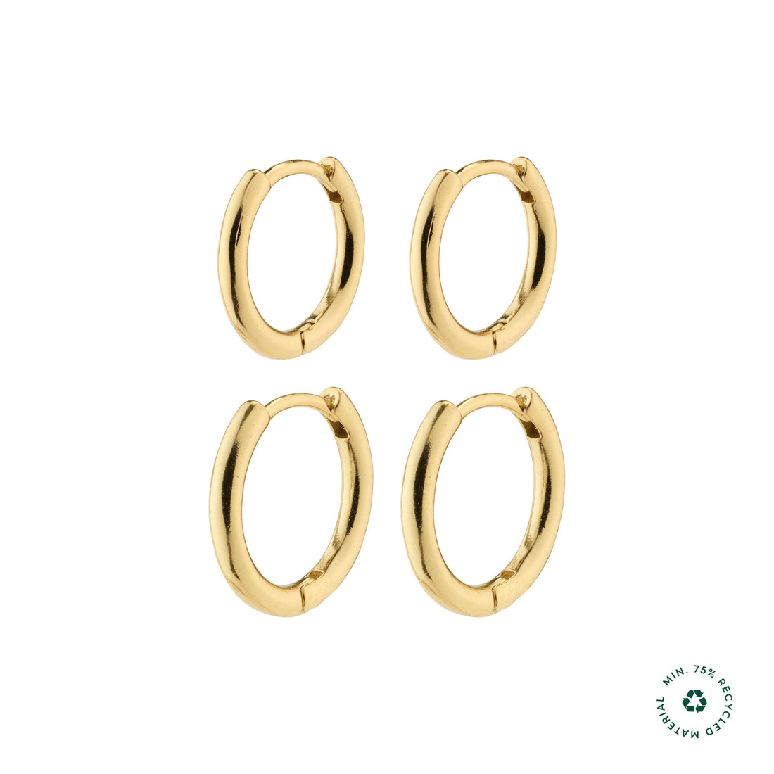 LEAF Hoop Earrings Set
