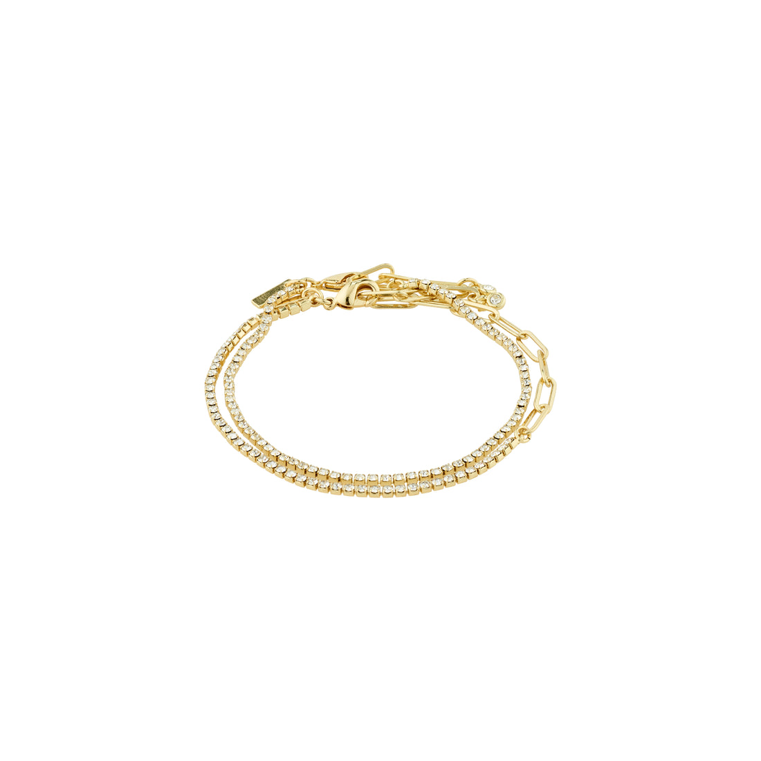 ROWAN crystal bracelet 2-in-1- PILGRIM
