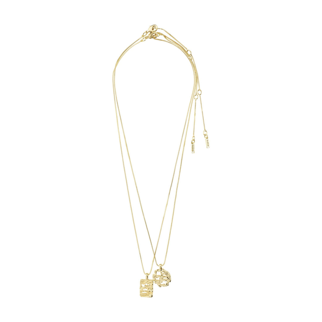 BRENDA Recycled Pendant Necklace 2-in-1 Set - PILGRIM