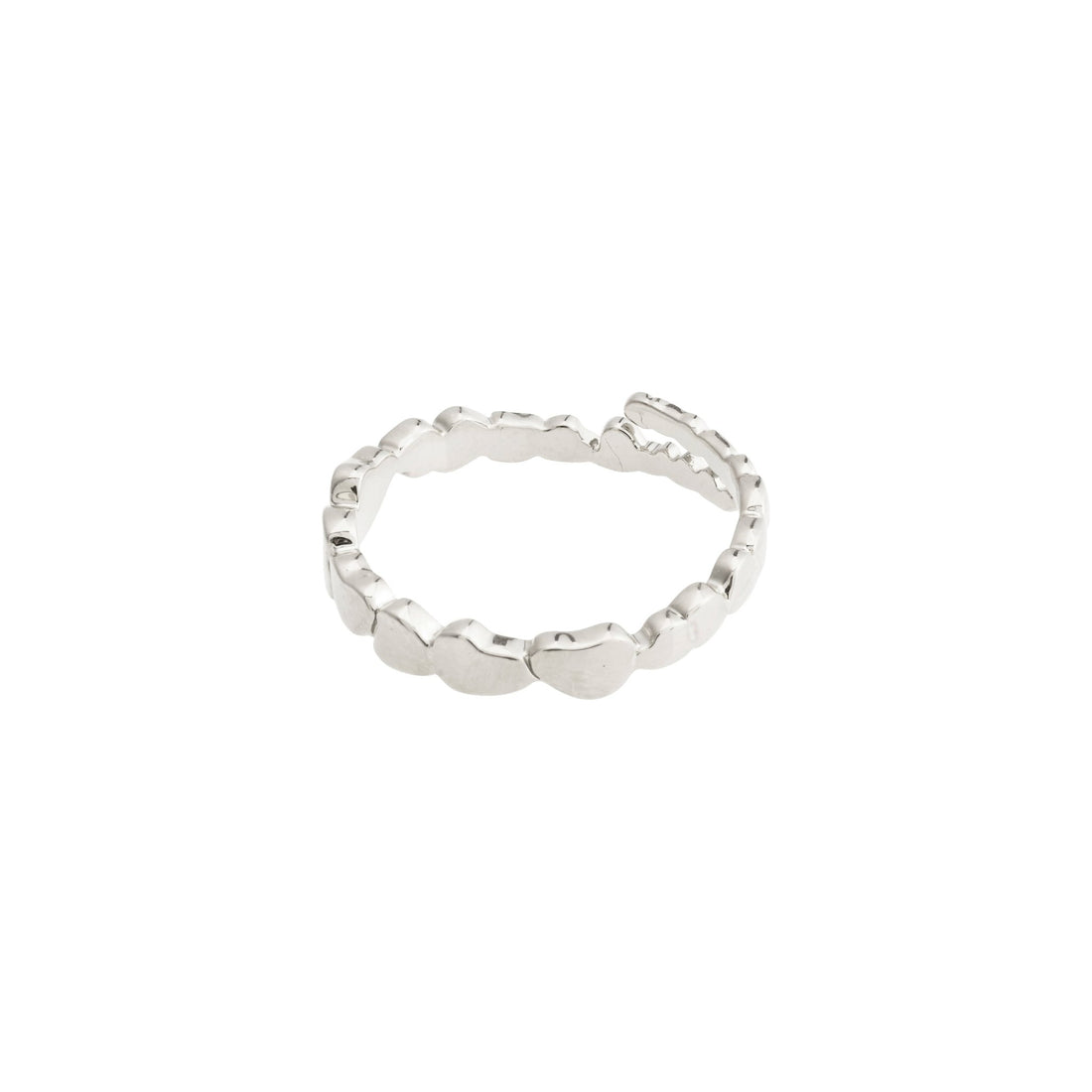 Lulu Recycled Heart Stack Ring - PILGRIM