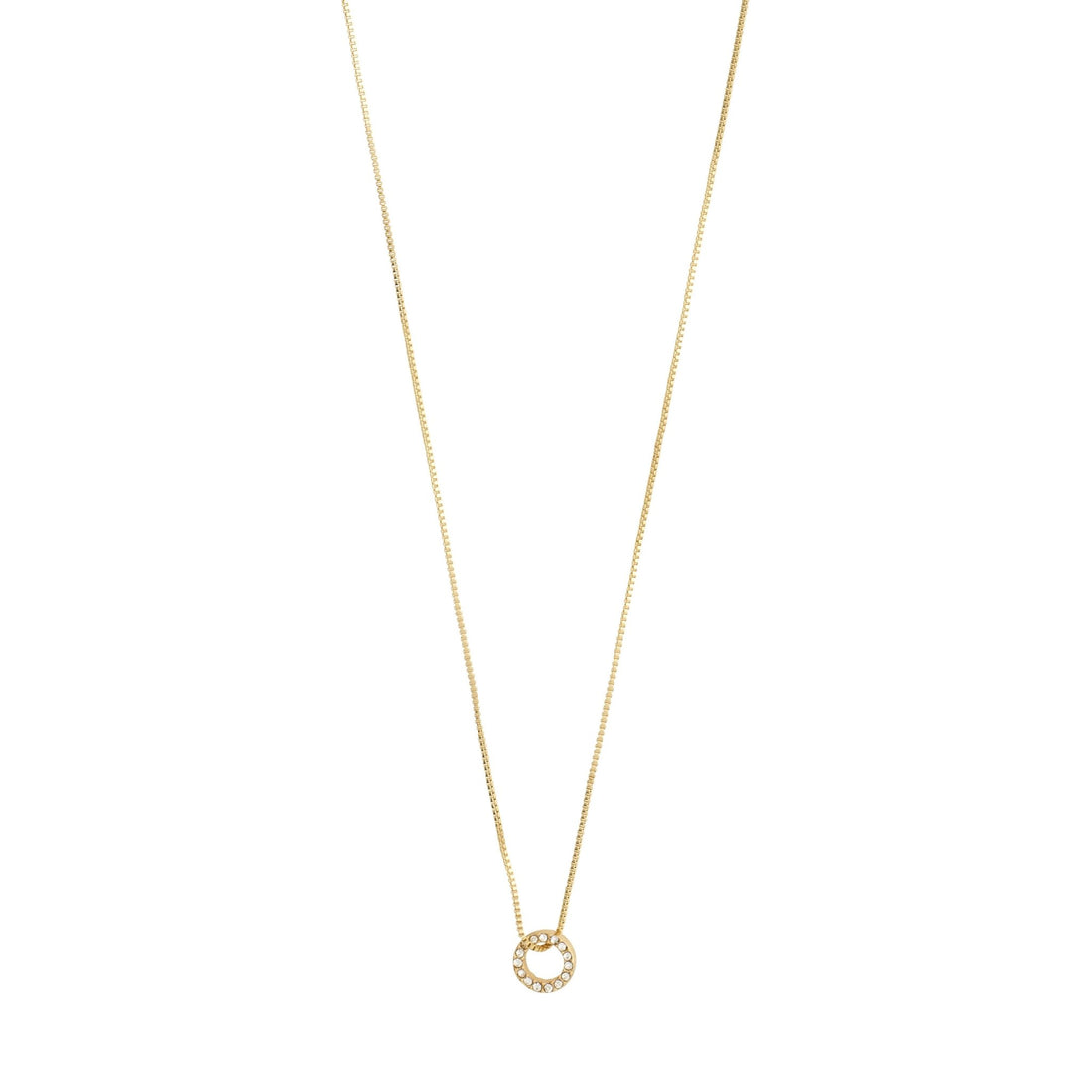 Rogue Recycled Crystal Halo Necklace - PILGRIM