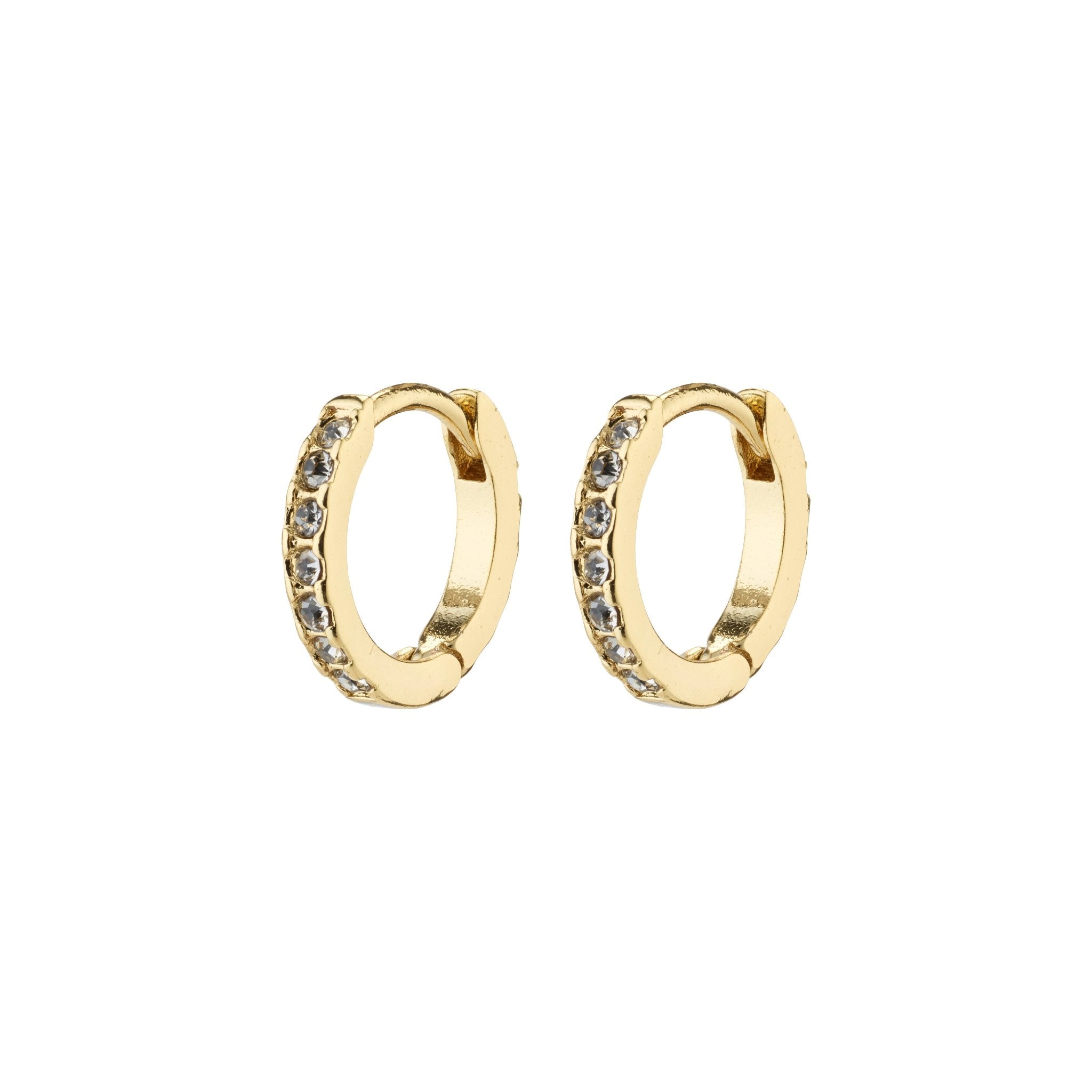 Boucles D'Oreilles Anneaux Doré - Sans Nickel - Neuf Avec Étiquettes