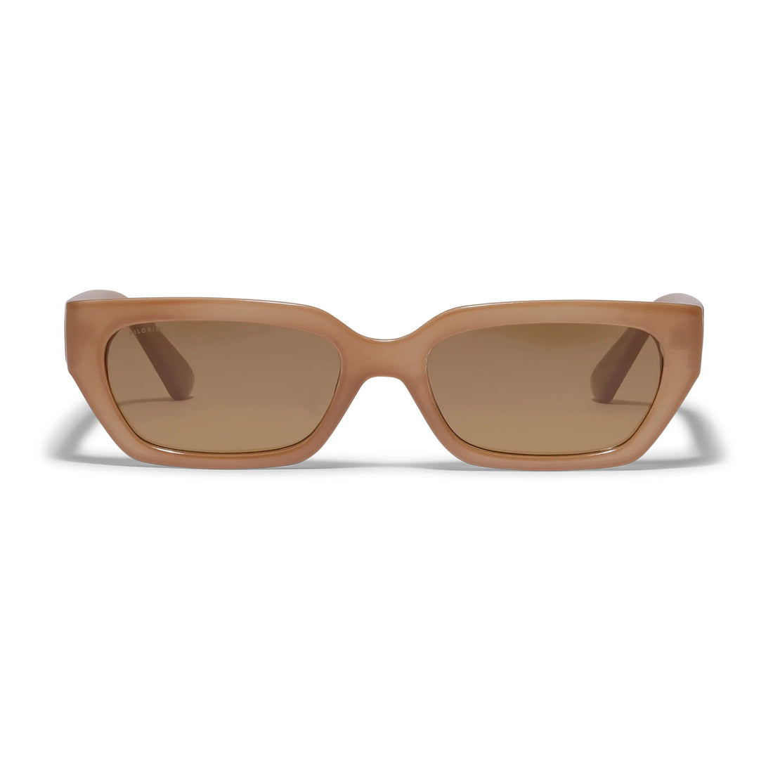 Oriana Light Brown Sunglasses