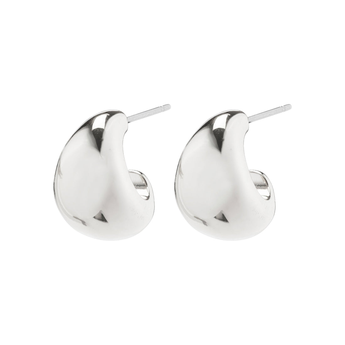 Alexane Recycled Chunky Mini Hoops - PILGRIM