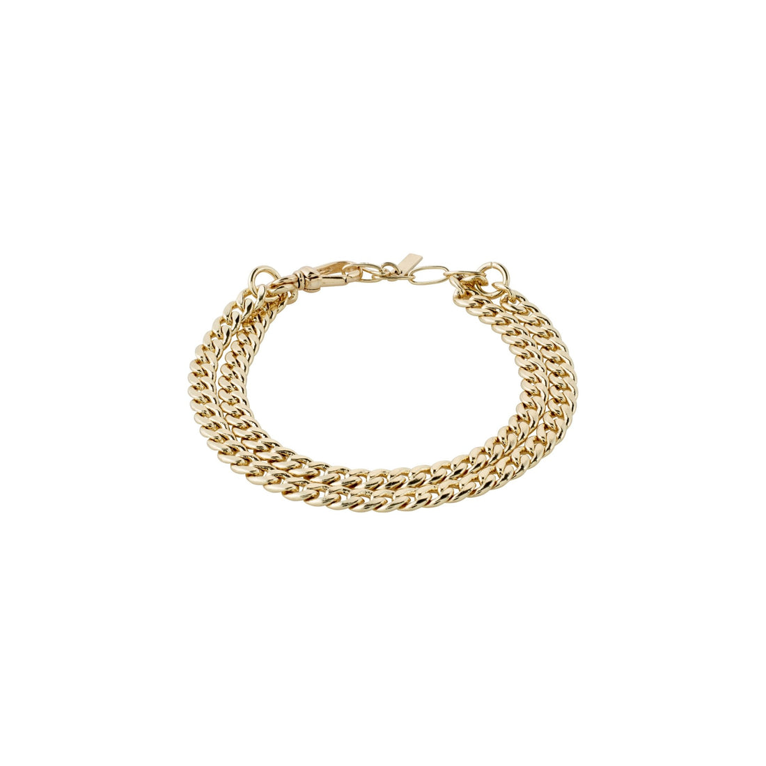 Blossom Recycled 2-In-1 Curb Chain Bracelet - PILGRIM