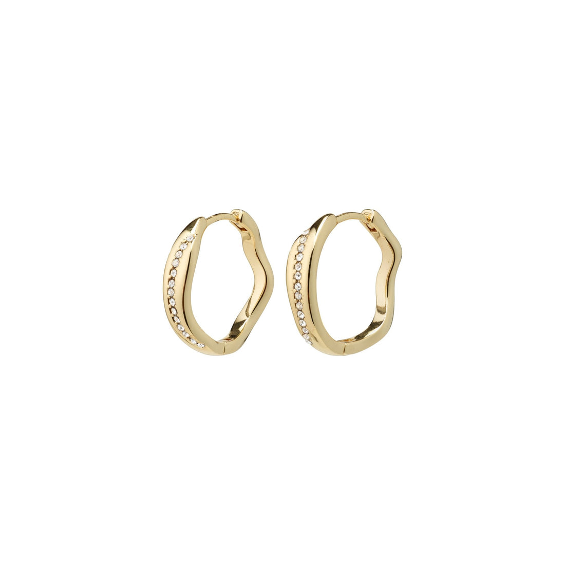 Freedom Crystal Hoops Earrings - PILGRIM