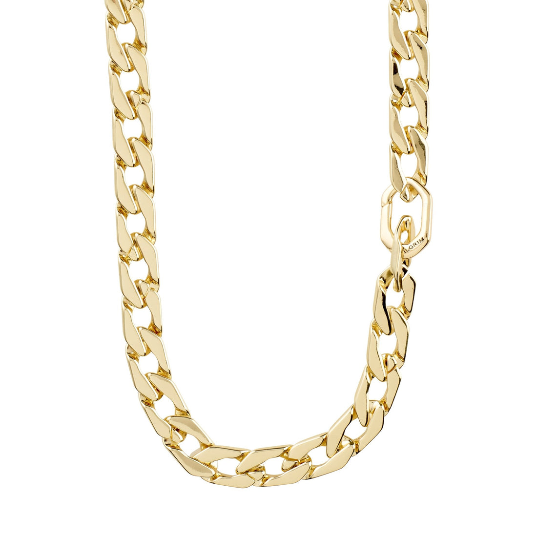 Hope Open Curb Chain Necklace - PILGRIM