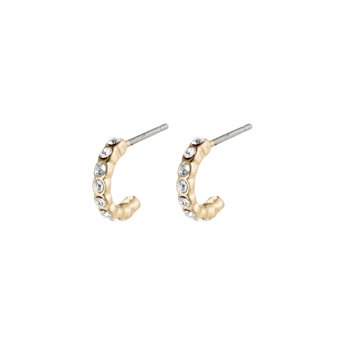 Pilgrim Brigitte Mini Crystal Hoops - PILGRIM