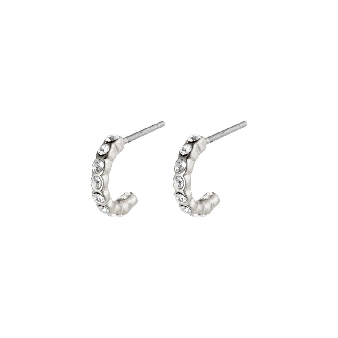 Pilgrim Brigitte Mini Crystal Hoops - PILGRIM