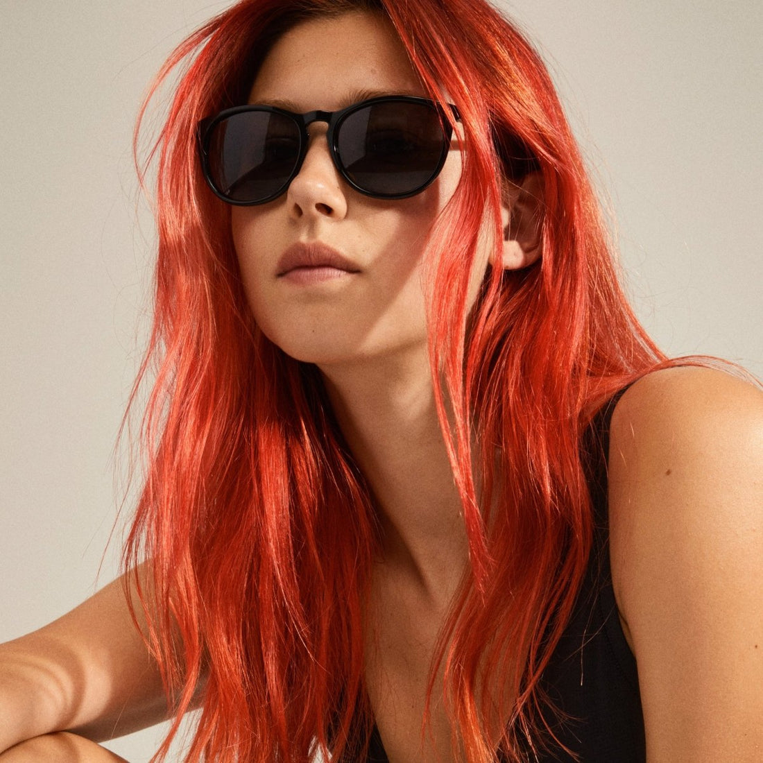 Pilgrim Camilla Recycled Black Sunglasses - PILGRIM