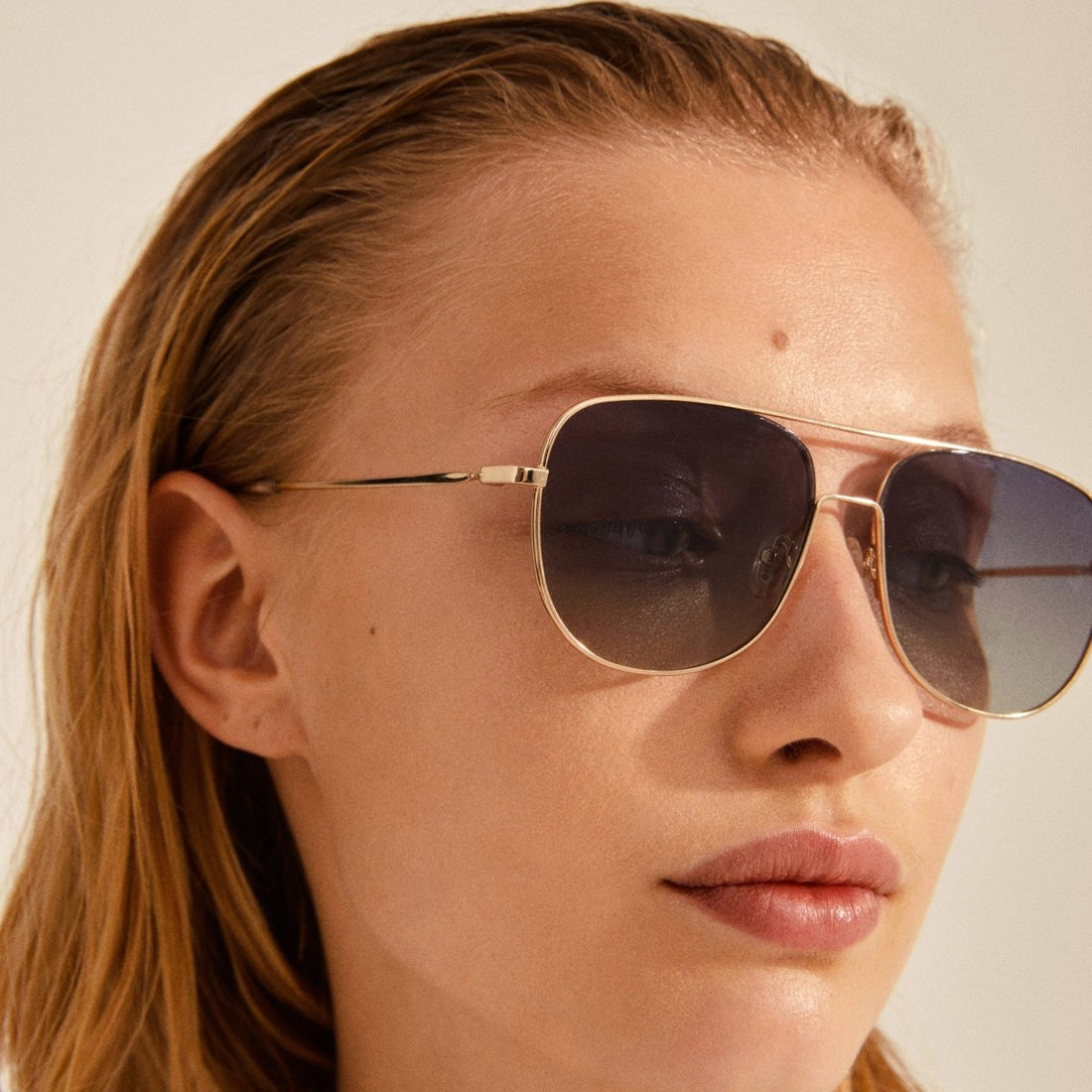 Pilgrim Dallas Gold Plated Sunglasses - PILGRIM