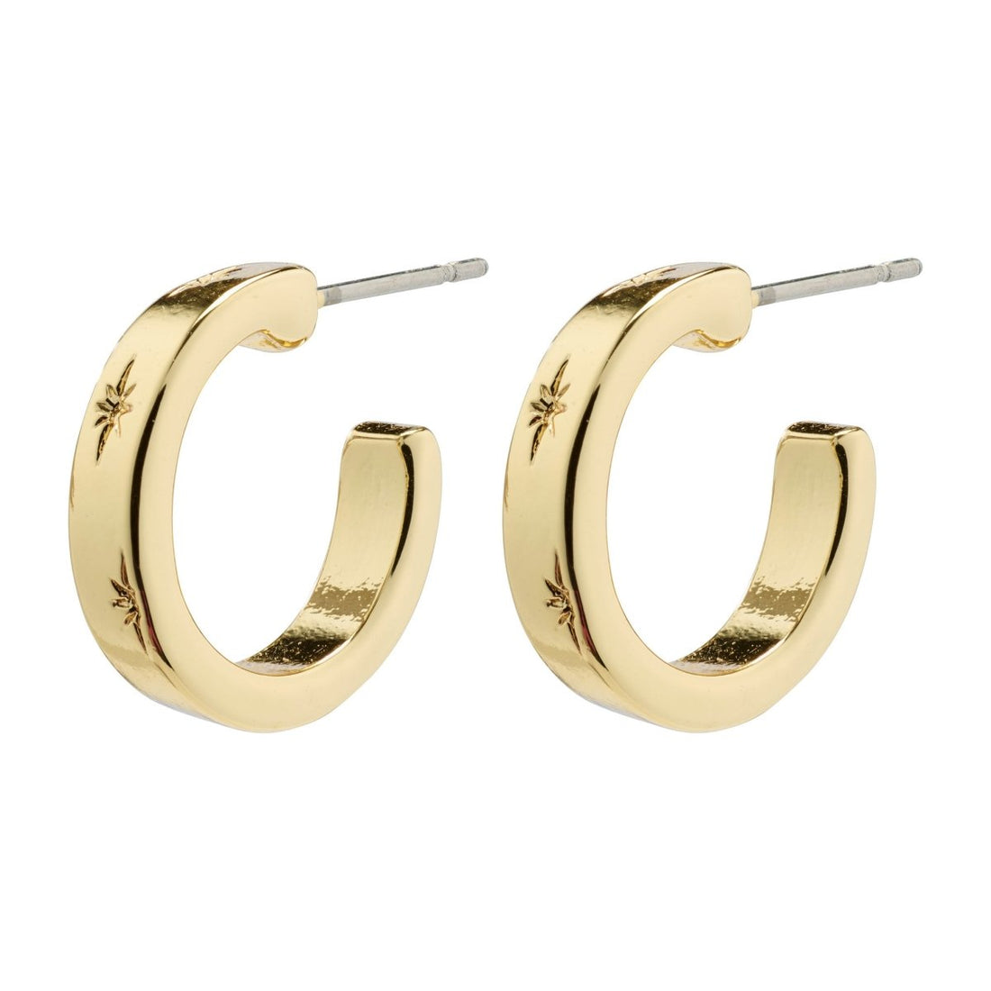 Pilgrim Efia Carved Hoops - PILGRIM