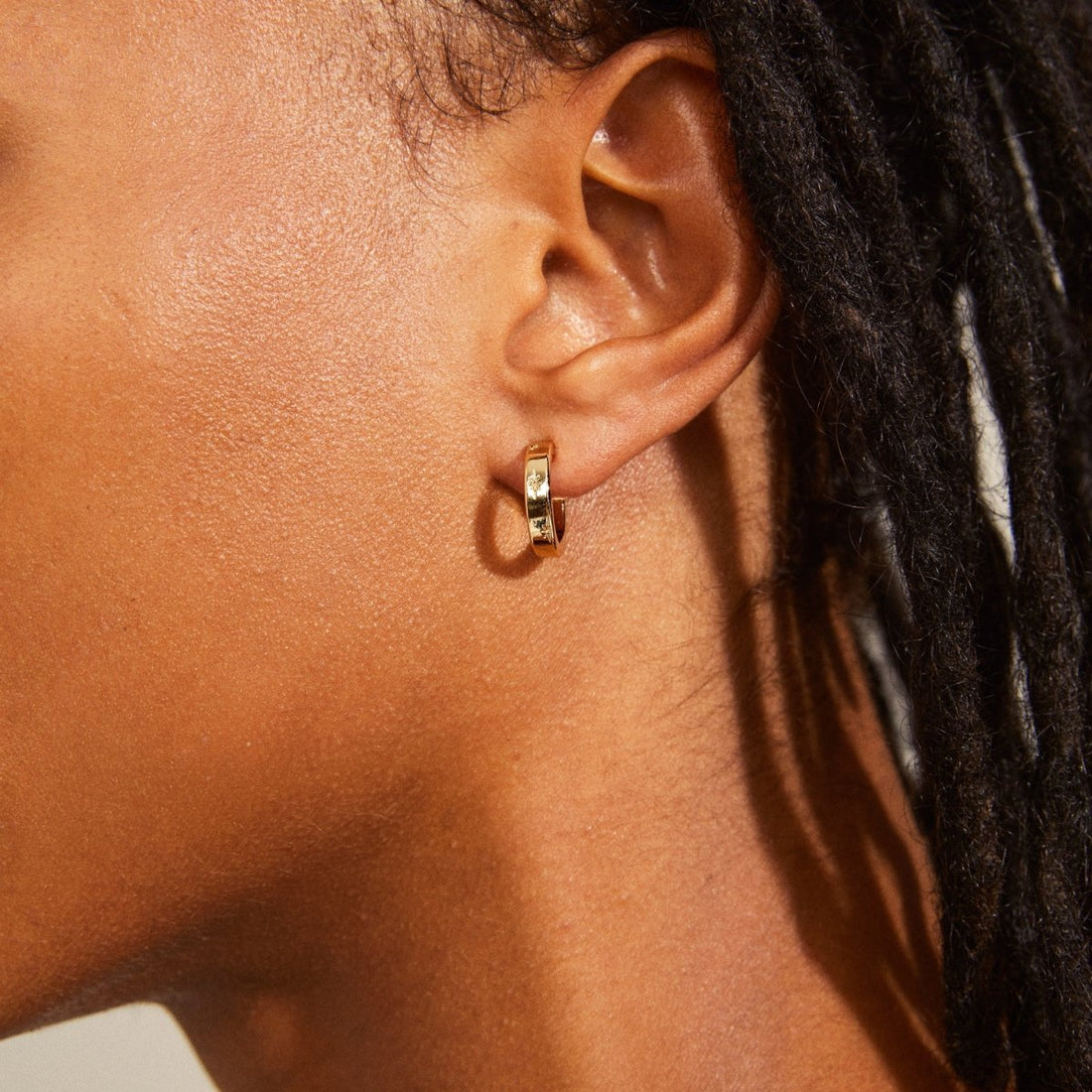 Pilgrim Efia Carved Hoops - PILGRIM