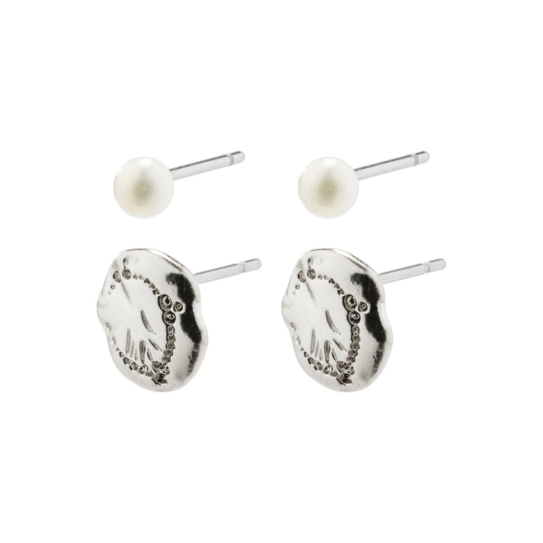 Pilgrim Jola Pearl Earring Set - PILGRIM