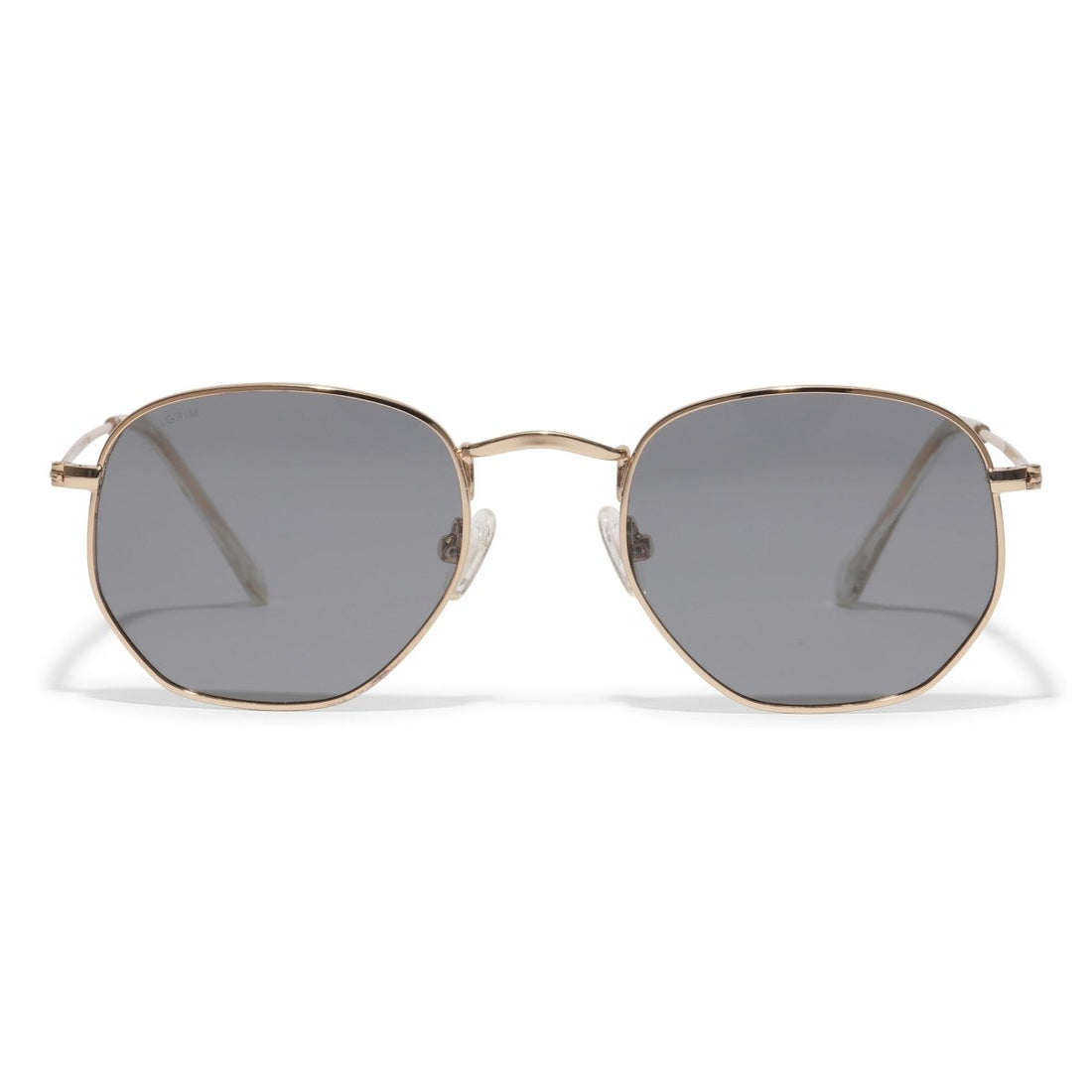 Pilgrim Rylan Gold Plated Sunglasses Grey - PILGRIM