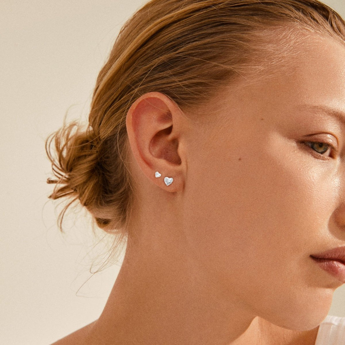 Pilgrim Sophia Hammered Earrings - PILGRIM