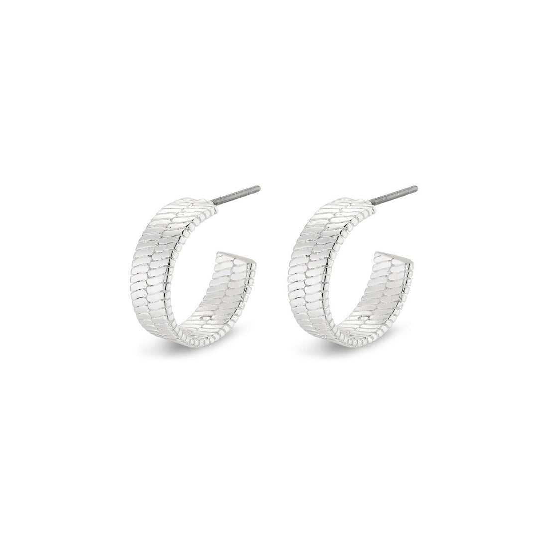 Pilgrim Yggdrasil Snake Chain Hoops - PILGRIM