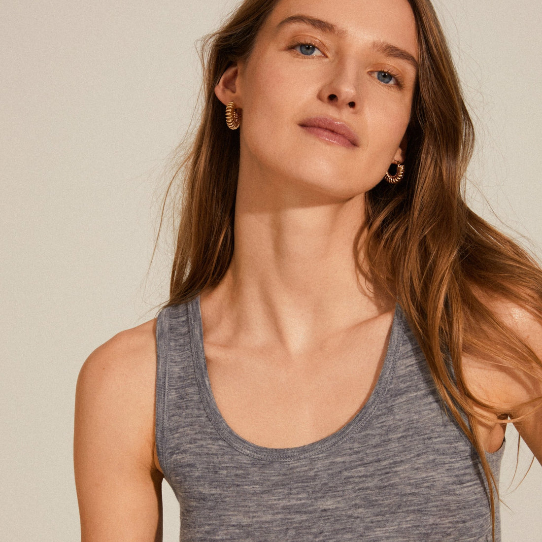 Sara Spiral Hoop Earrings - PILGRIM