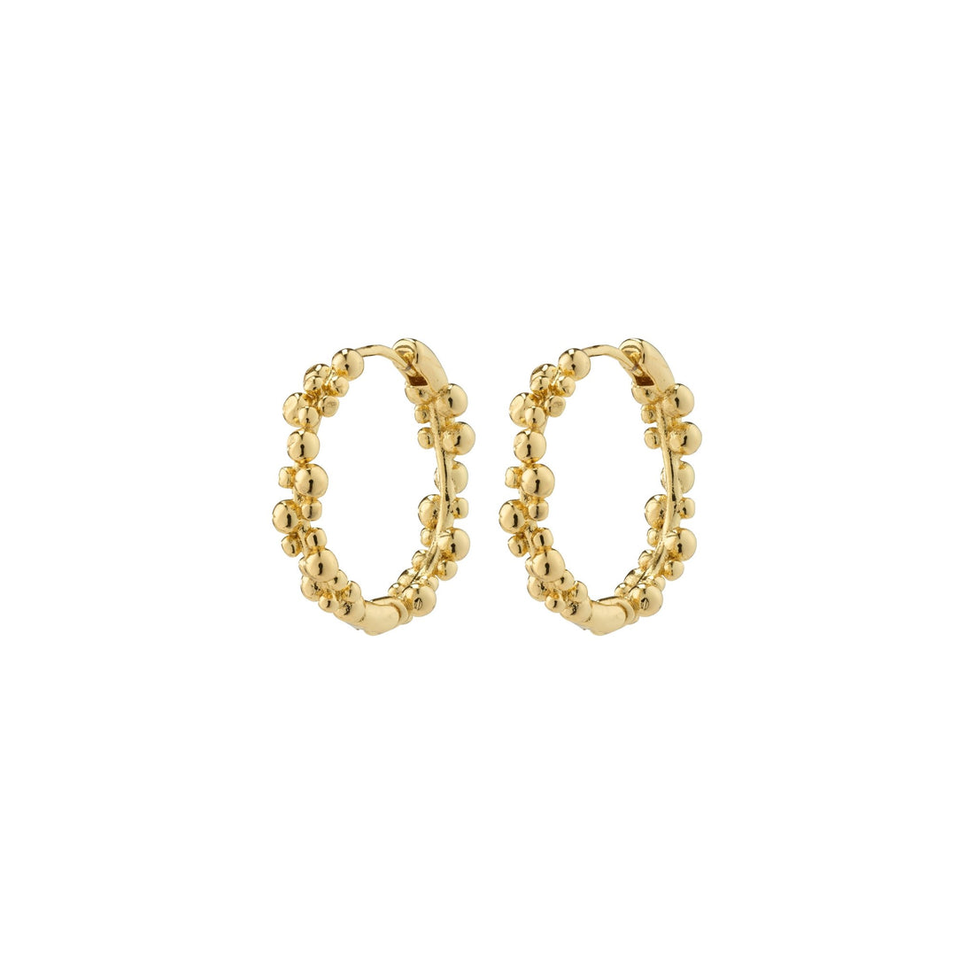 SOLIDARITY Medium Recycled Hoop Earrings - PILGRIM