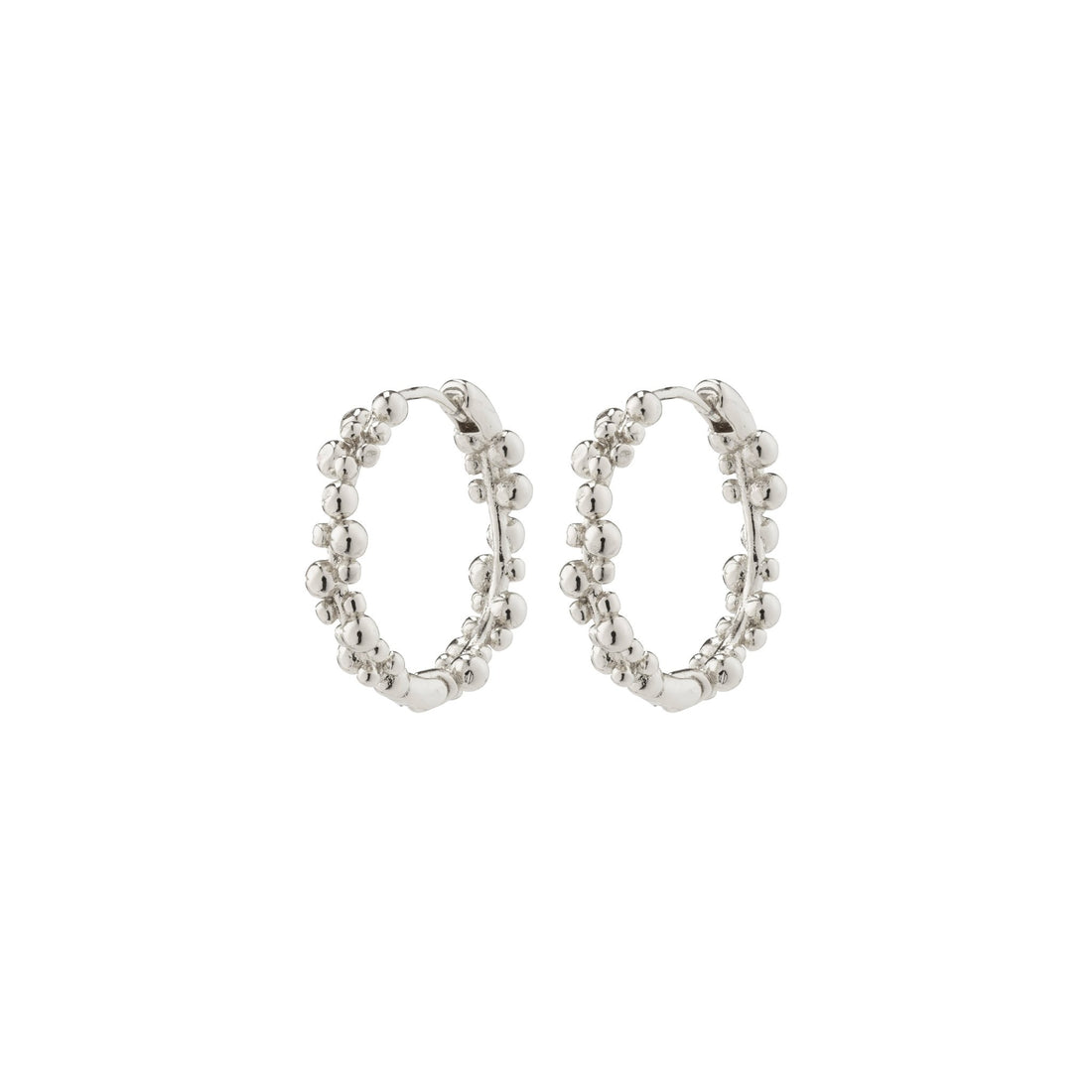 SOLIDARITY Medium Recycled Hoop Earrings - PILGRIM