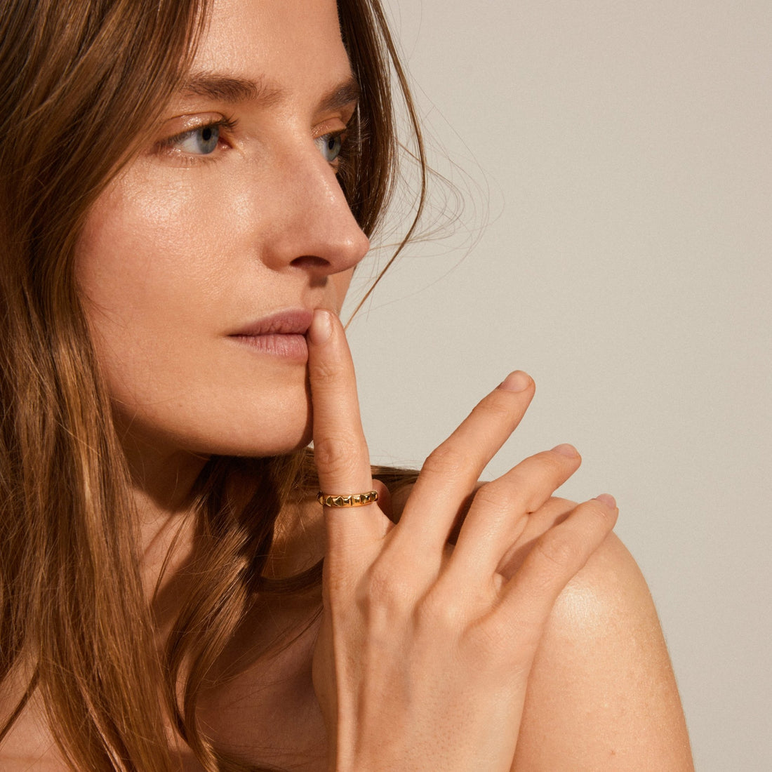 Trisha Pyramid Ring - PILGRIM