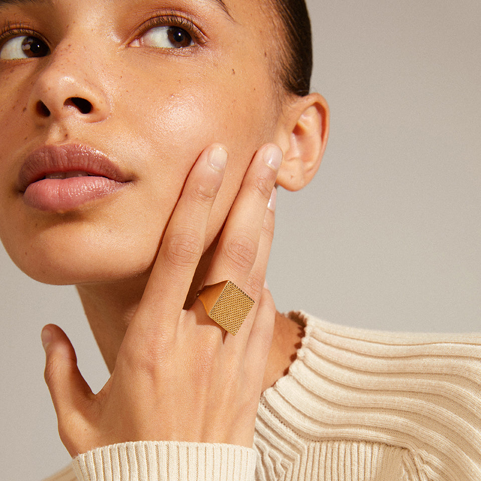 PULSE Recycled Signet Ring