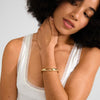 FREE recycled cut-out bangle bracelet