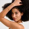 FREE recycled cut-out bangle bracelet