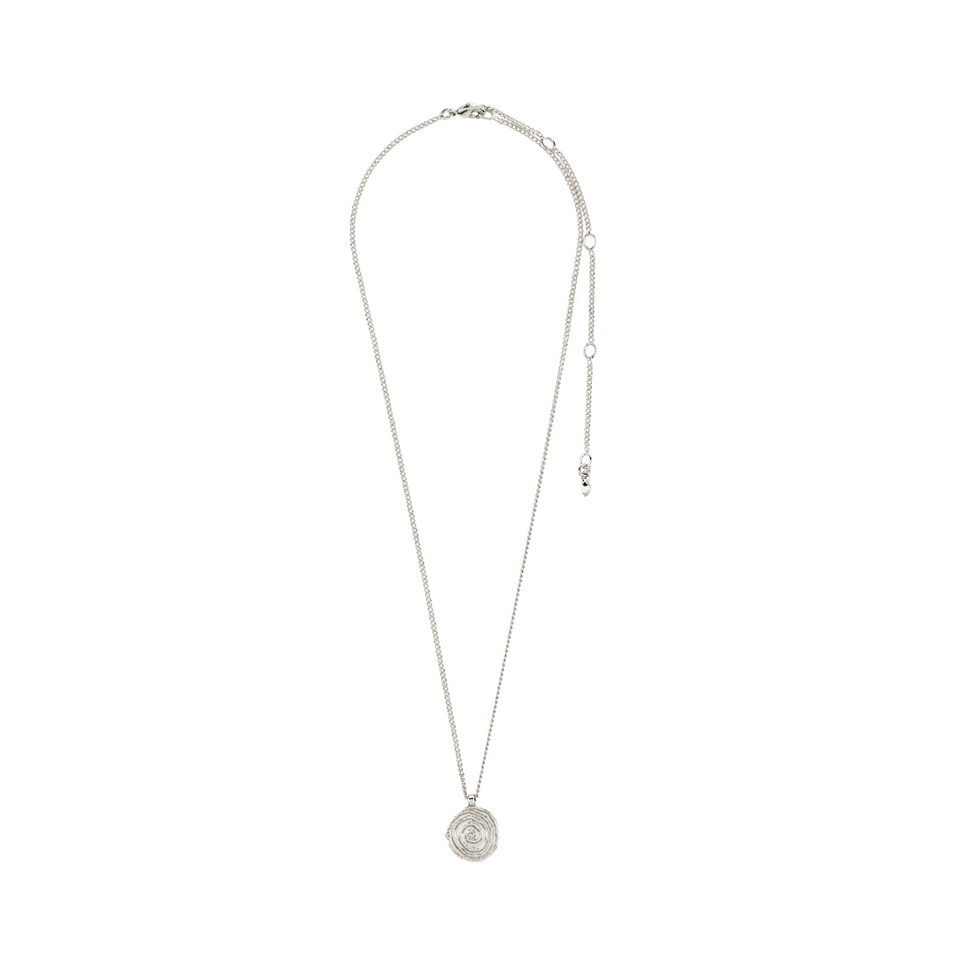 AIR collier pendentif spirale recyclé