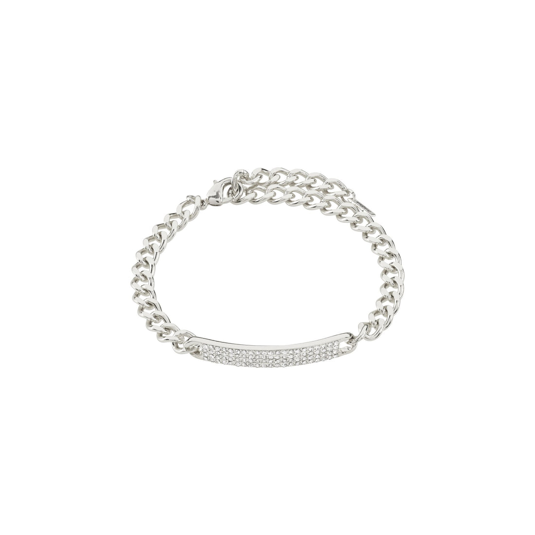 HEAT Recycled Crystal Chain Bracelet