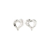 PILGRIM TIDE recycled heart earrings 