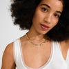 INSTANT collier texturé recyclé
