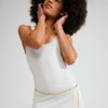 INSTANT recycled textured body chain