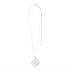 SPARKLE recycled wavy pendant necklace