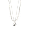 PILGRIM SPARKLE necklace 2-in-1 set