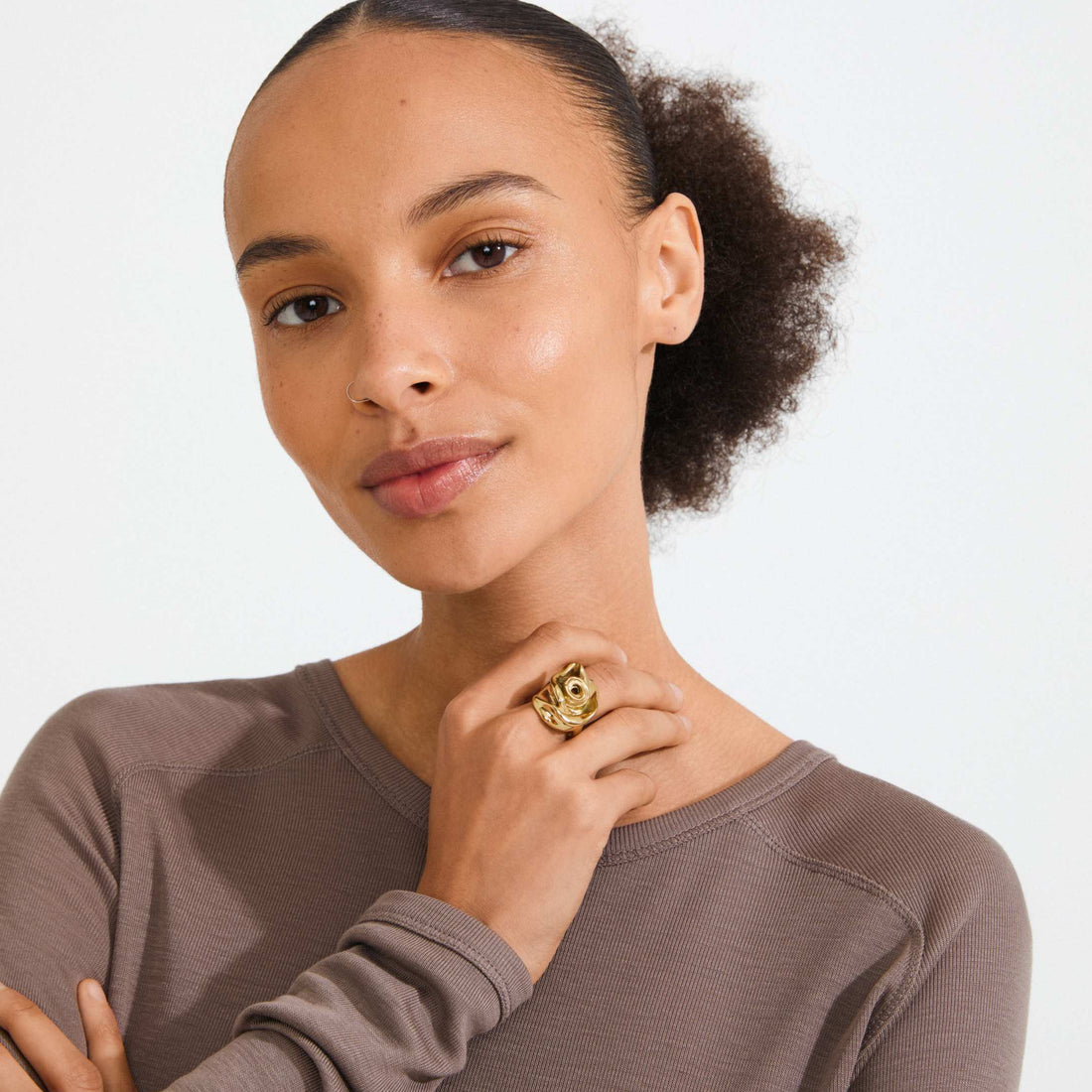 INNER BAGUE ROSE RECYCLÉE