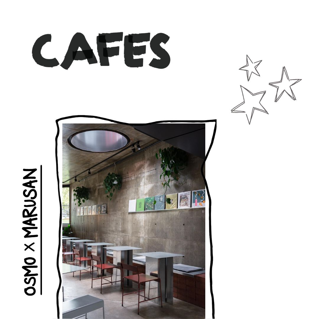 Cozy ambiance at Osmo x Marusan in Montreal