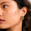 UNFOLD recycled spiral earrings