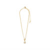 SHIFT recycled pearl & crystal necklace 2-in-1