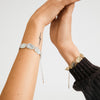 SHIFT recycled flat coins bracelet