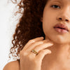 SHIFT recycled pearl rings 2-in-1